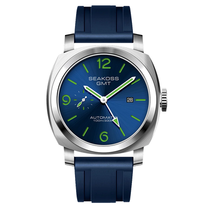 SEAKOSS GMT Men‘s Diving Automatic Mechanical Watches Seagull ST2557