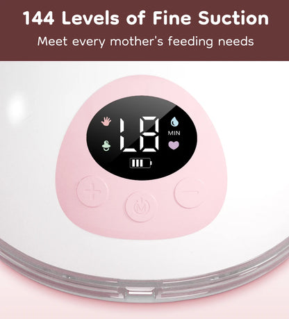 GREAT DEAL **1 PC MAMIJOY Wearable Electric Breast Pump 4 Modes  & 36 Suction levels - Silent Hands Free pump