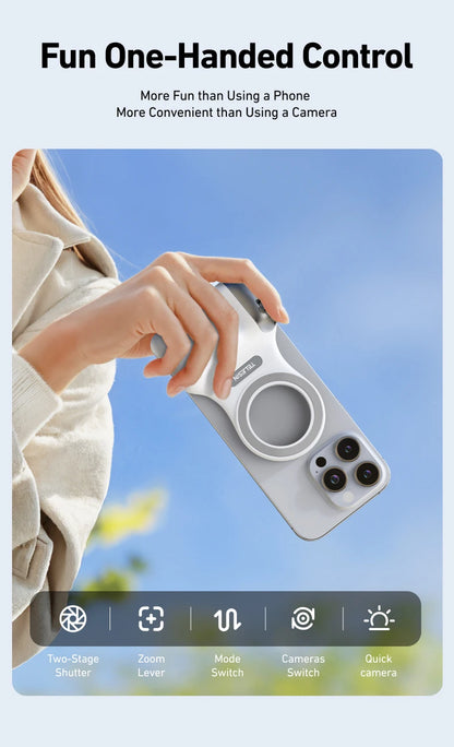 Magnetic Smart Phone Camera Hand Grip