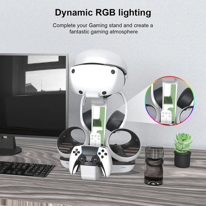 Charging Dock for PS5 Station LED Indicator Light