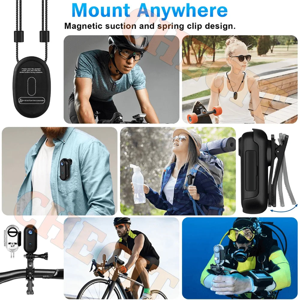4K HD  Mini Recorder Finger WIFI Action Camera Lightweight