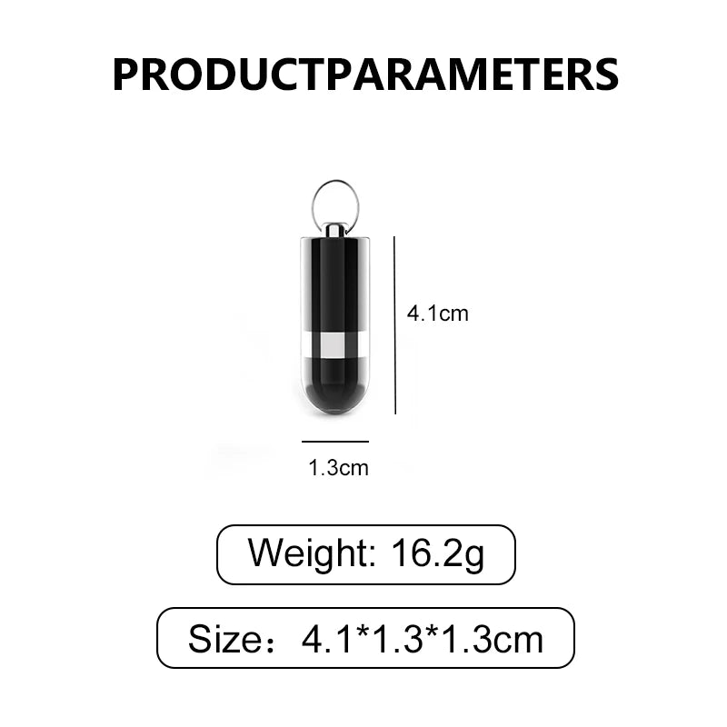 Mini Voice Recorder Digital Device with key ring & necklace