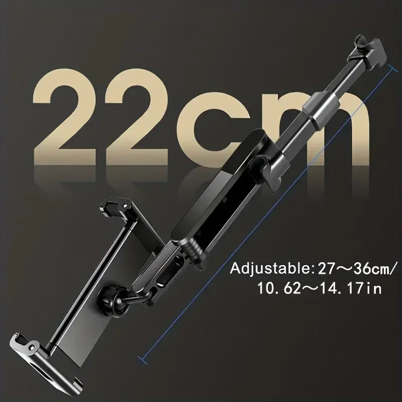 Telescopic Car Rear Pillow Phone Holder Tablet Rotating Car seat Rear Stand Headrest Brac ket for Phone Tablet 5 13 Inch