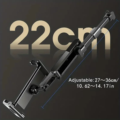 Telescopic Car Rear Pillow Phone Holder Tablet Rotating Car seat Rear Stand Headrest Brac ket for Phone Tablet 5 13 Inch