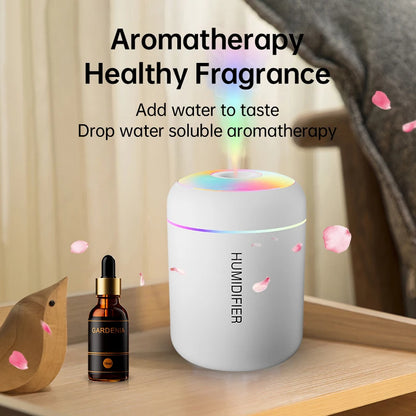 Mini light Air Humidifier USB Electric Aroma Diffuser Essential Oil Purifier