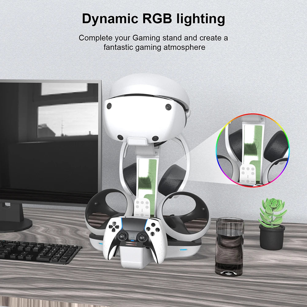 Charging Dock for PS5 Station LED Indicator Light