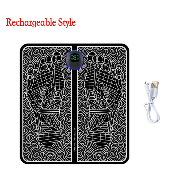 Electric Foot Massager Pad Muscle Massage Relaxation / Remote control/ Massage patch