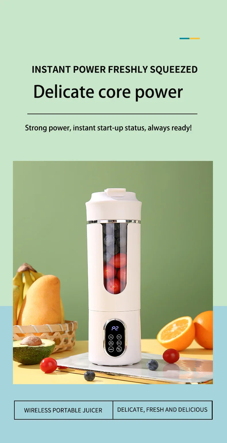 Portable Rechargeable Compact Blender Multi-functional Blender