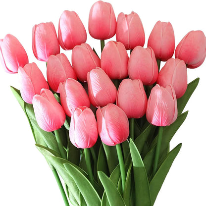 Artificial Tulip Real Touch Flower (10/30 PCS)