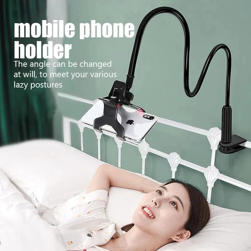 Universal 360° Flexible Mobile Phone Mount Holder Clip