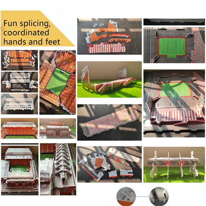 Football Field Children 3D Puzzle Toys