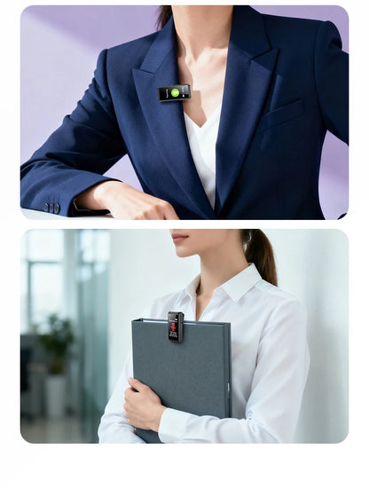 Mini Portable Voice Recorder with Clip  - for Meetings/Lectures/Interviews