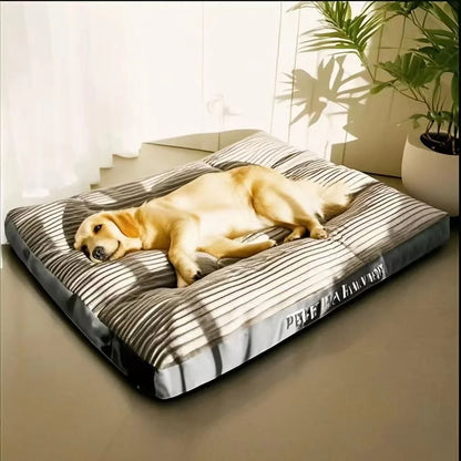 Big Dog Mat Corduroy Pad for Medium Large Dogs Oversize Pet Sleeping Bed Big Thicken Dog Sofa Removable Washable
