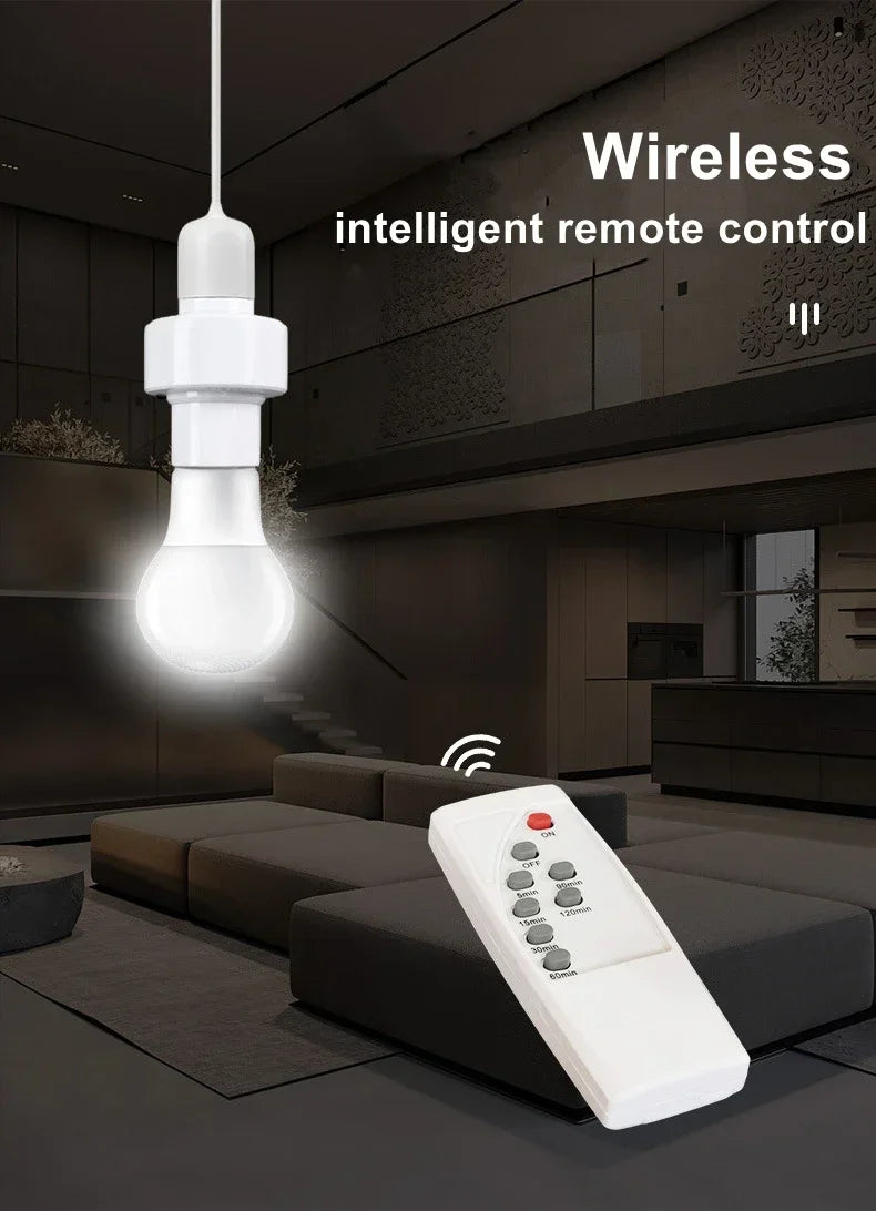 Smart Infrared Wireless Remote Control Timer Switch Lamp Holder 220V House Multi Light Switch Baby Room Bedroom Smart Switch