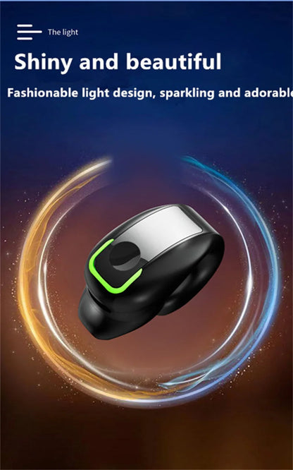 Earphone Clip Wireless Bluetooth Sport Noise Canceling