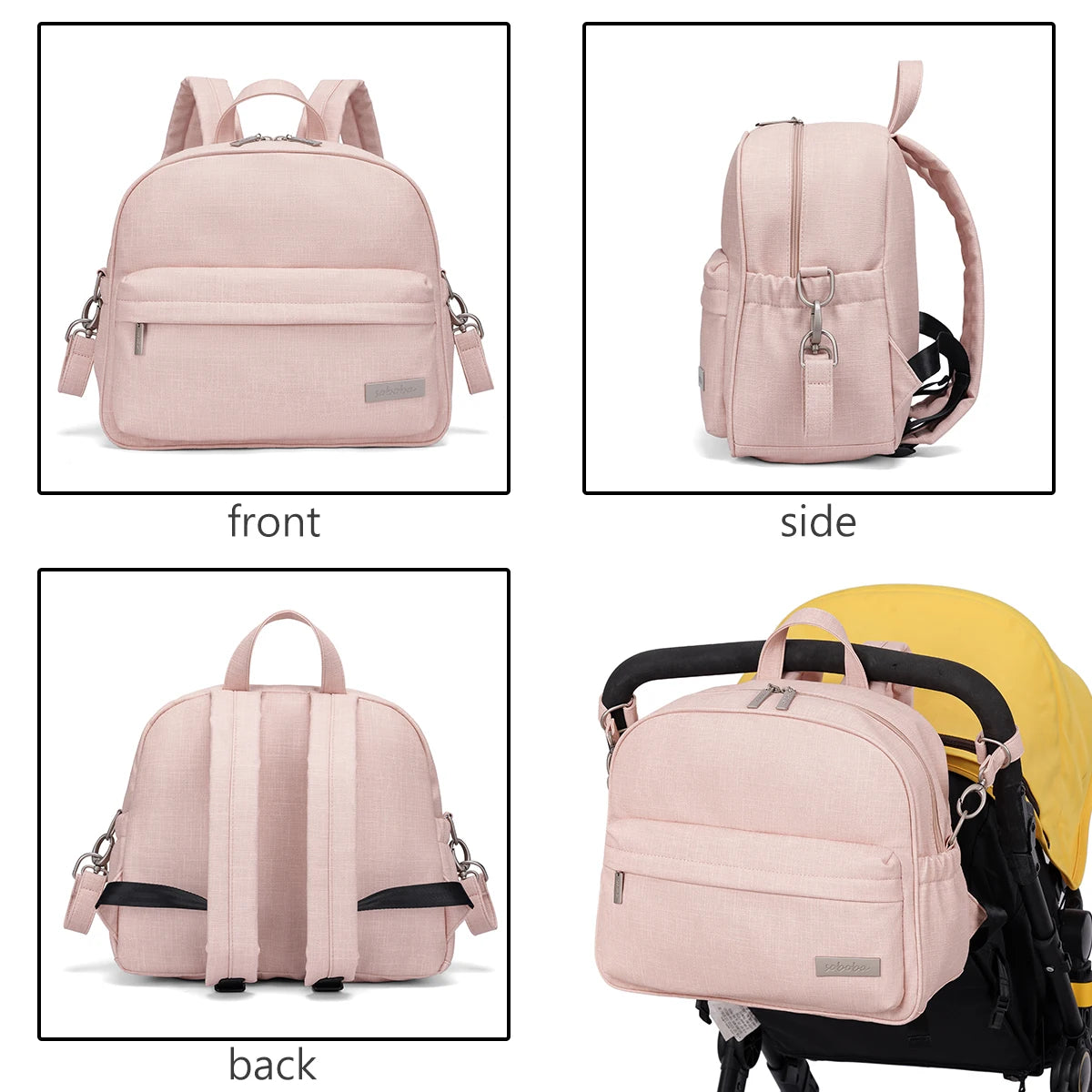 Stylish waterproof large capacity Diaper Backpack -Multi-functional Bag