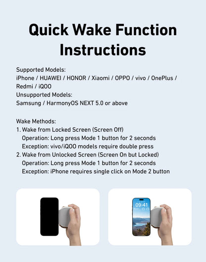 Magnetic Smart Phone Camera Hand Grip