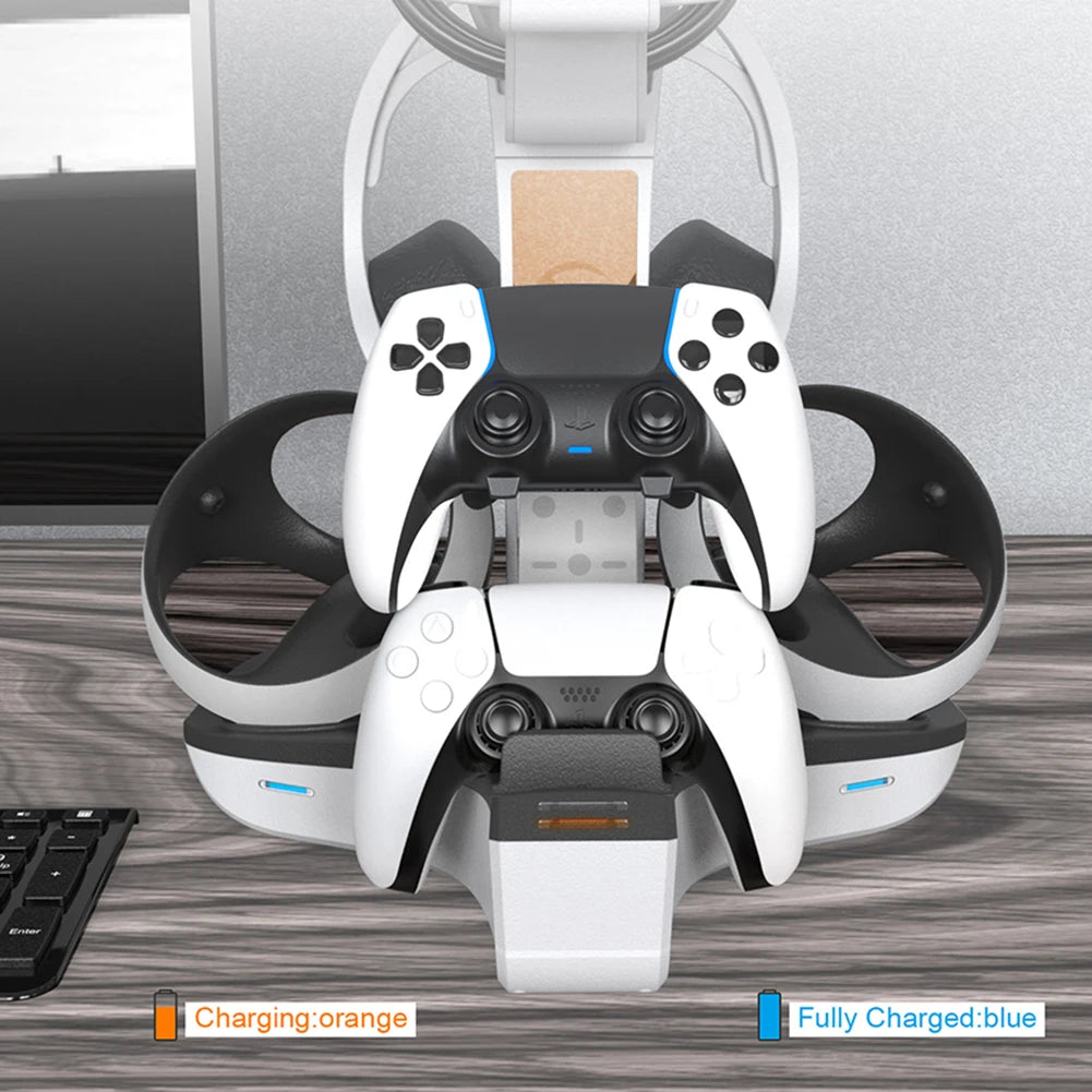 Charging Dock for PS5 Station LED Indicator Light
