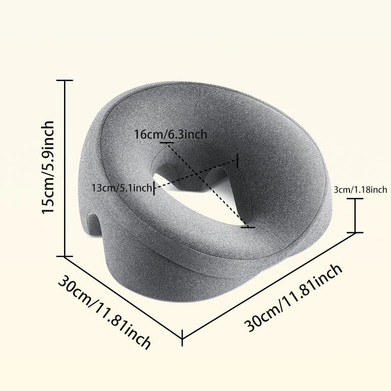 Comfortable Breathable Memory Foam Face Pillow