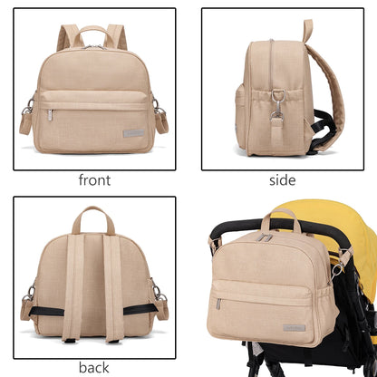 Stylish waterproof large capacity Diaper Backpack -Multi-functional Bag