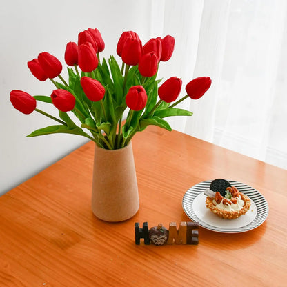 Artificial Tulip Real Touch Flower (10/30 PCS)