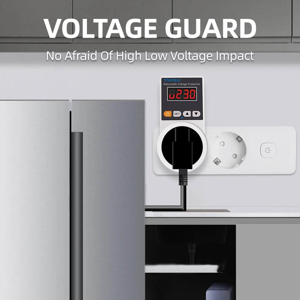 Automatic Voltage Protector Socket AC 220V 16A
