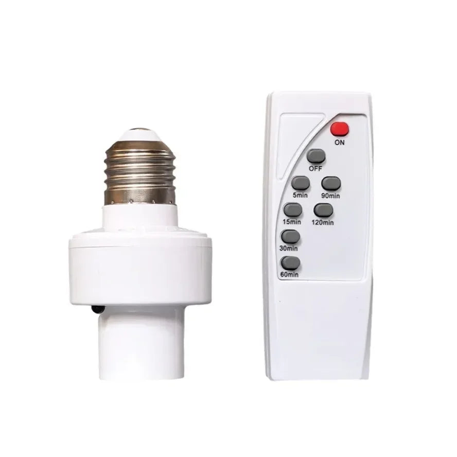 Smart Infrared Wireless Remote Control Timer Switch Lamp Holder 220V House Multi Light Switch Baby Room Bedroom Smart Switch