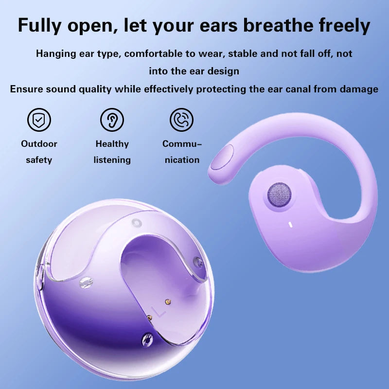 Lenovo AI Earphones Wireless Bluetooth Real-time Language Translation 144 Languages Headphone Translator