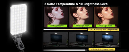 LED Selfie Light 60 High-quality for cell phone, 7 Light Modes