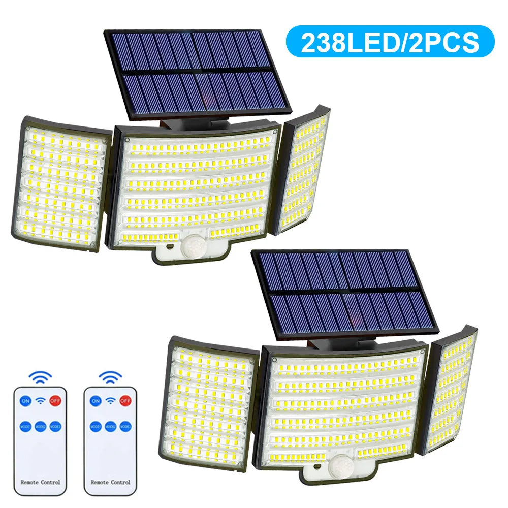 Waterproof Solar Outdoor security  Lights Motion Sensor