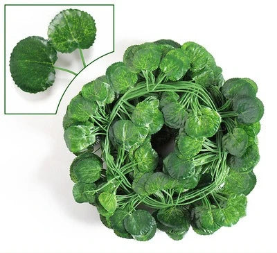 12pcs Artificial Plants Hanging Green Leaf - Fake Plant Vines Creeper