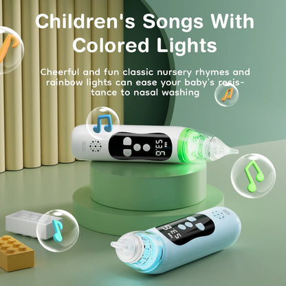 MAMIJOY Baby Electric Nasal Aspirator Nose Suction - Painless silicone material