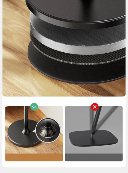 Stand Phone, Tablet Holder Floor Aluminum  Retractable iPad Clip
