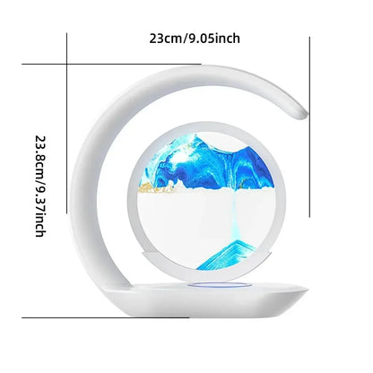 Cute Moon Mood Light Touch Dimming with Clock RGB Color Changing Light Bluetooth Speaker Music Playback  Bedroom Night Light