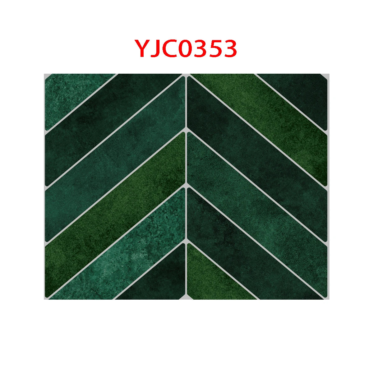 3D self-adhesive wall stickers, waterproof and easy to clean, suitable for kitchen, bathroom, living room, dining room, etc.