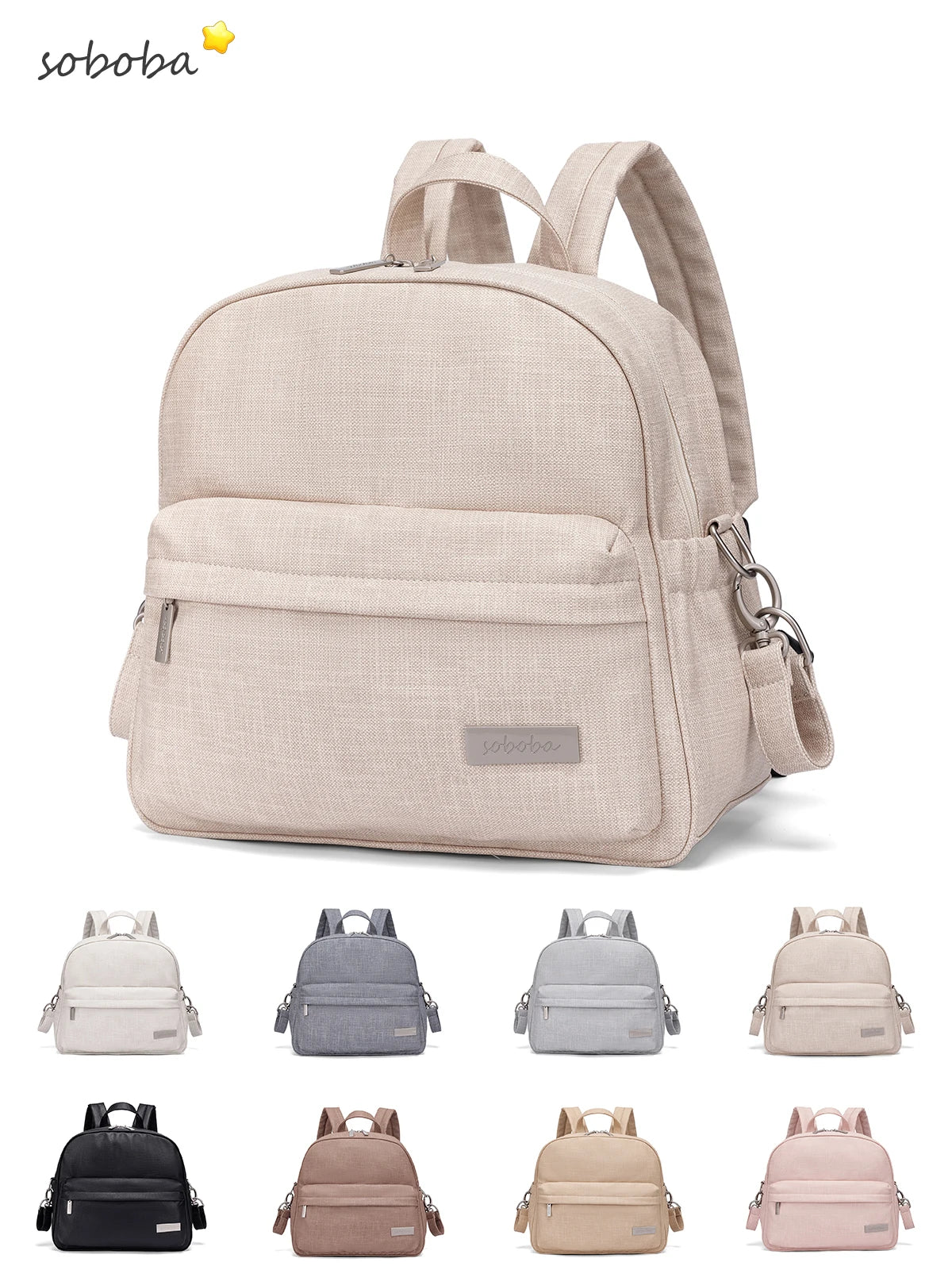 Stylish waterproof large capacity Diaper Backpack -Multi-functional Bag