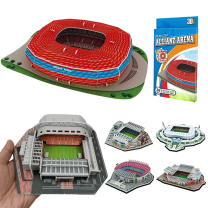 Football Field Children 3D Puzzle Toys