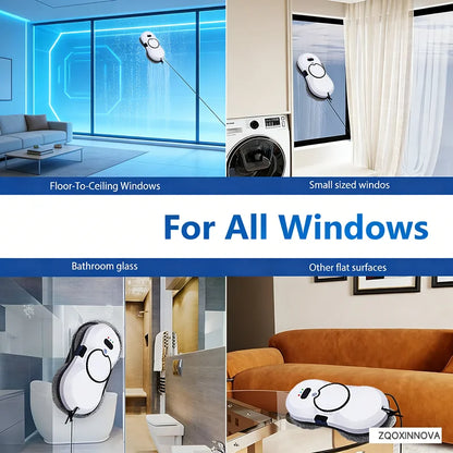 UPS Smart Robot Window Cleaner Vacuum Auto Clean Glass Windows Washer