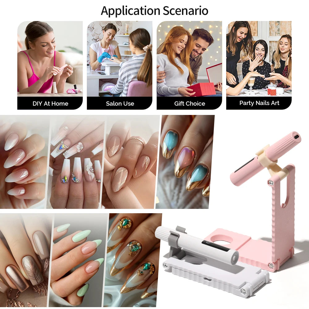 Pencil Lamp Nail UV LED Dryer Portable Rechargeable Flashlight UV Light