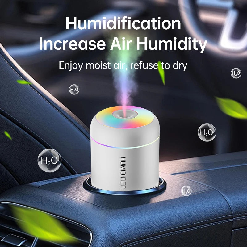 Mini light Air Humidifier USB Electric Aroma Diffuser Essential Oil Purifier