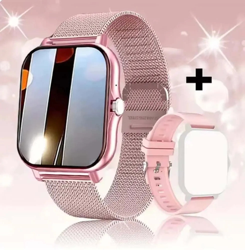 Smart Watch 1.83'' Full Screen Bluetooth Talk Blood Oxygen/Blood Pressure Monitor Smartwatch for women & men