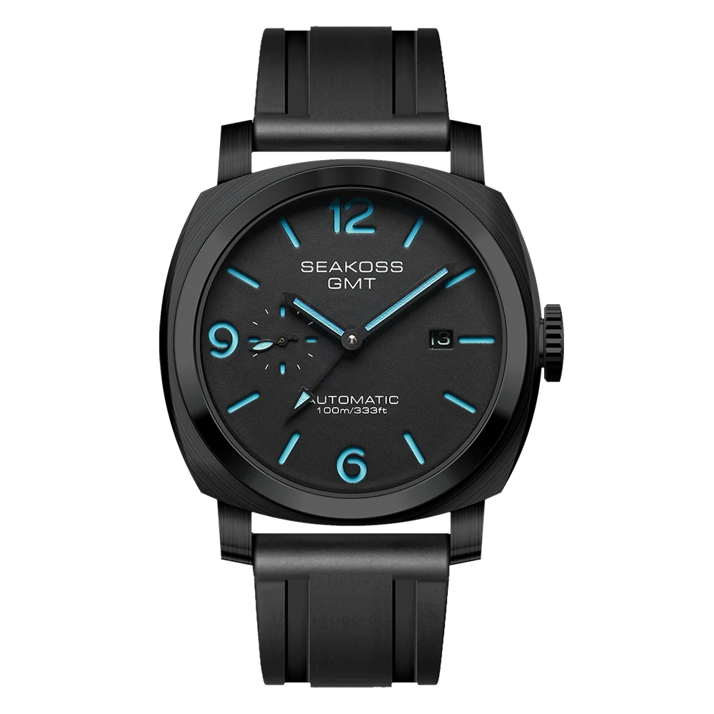 SEAKOSS GMT Men‘s Diving Automatic Mechanical Watches Seagull ST2557