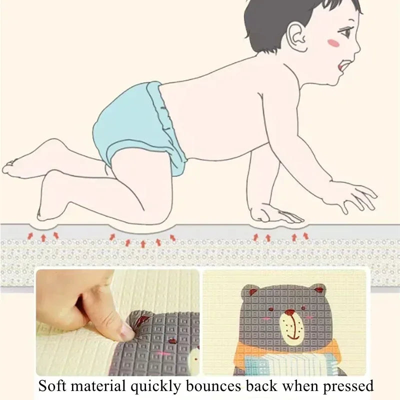 Baby Crawling Play Mats Non-toxic - Safety Rug