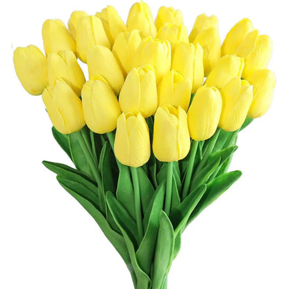 Artificial Tulip Real Touch Flower (10/30 PCS)