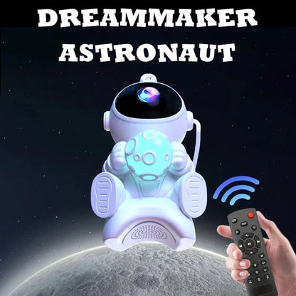 Astronaut LED Night Light Galaxy Star Projector Bluetooth Speaker Remote Control Timer 360° Adjustable Angle