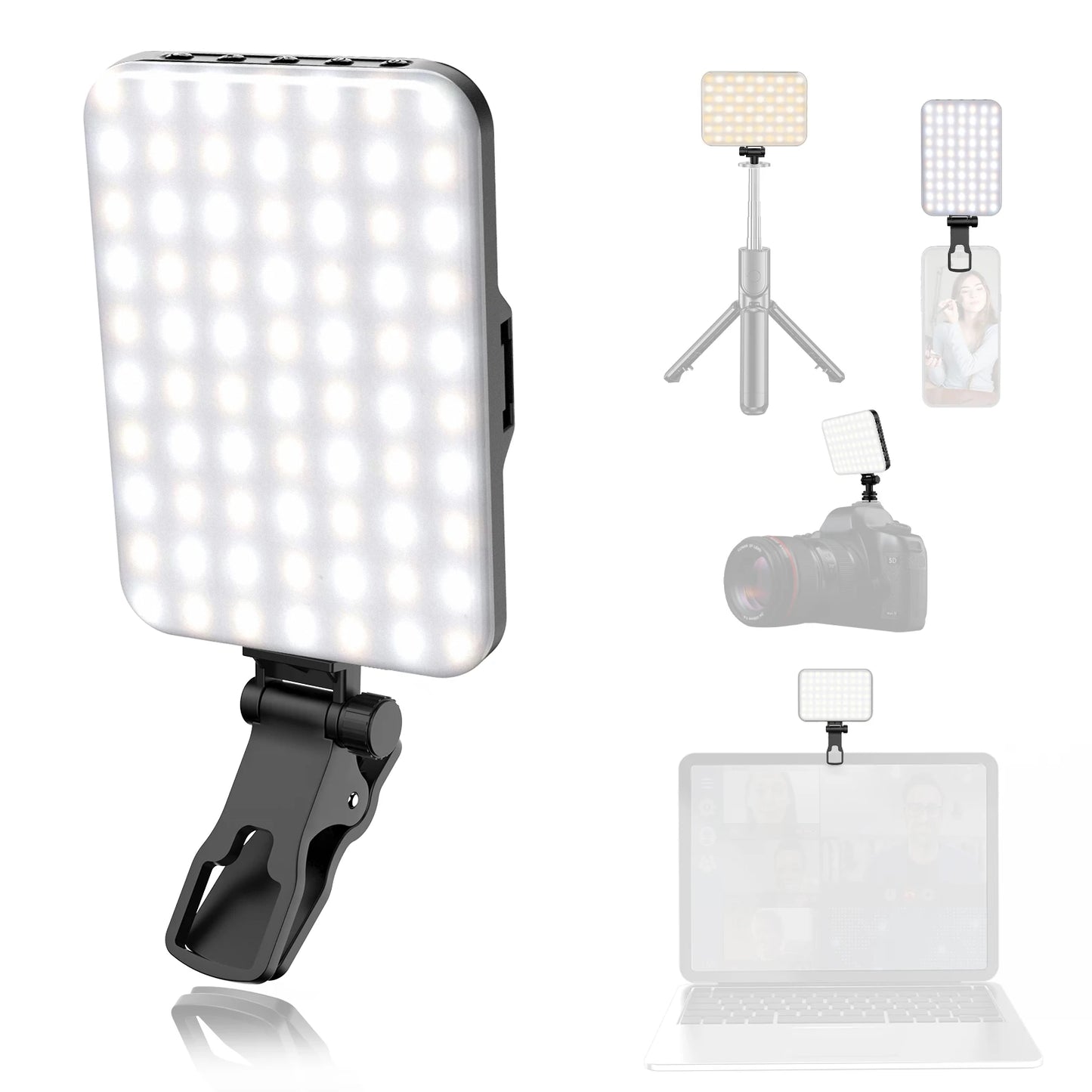 LED Selfie Light 60 High-quality for cell phone, 7 Light Modes
