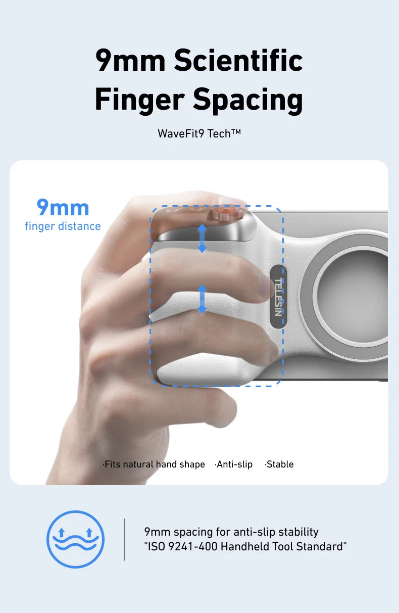 Magnetic Smart Phone Camera Hand Grip