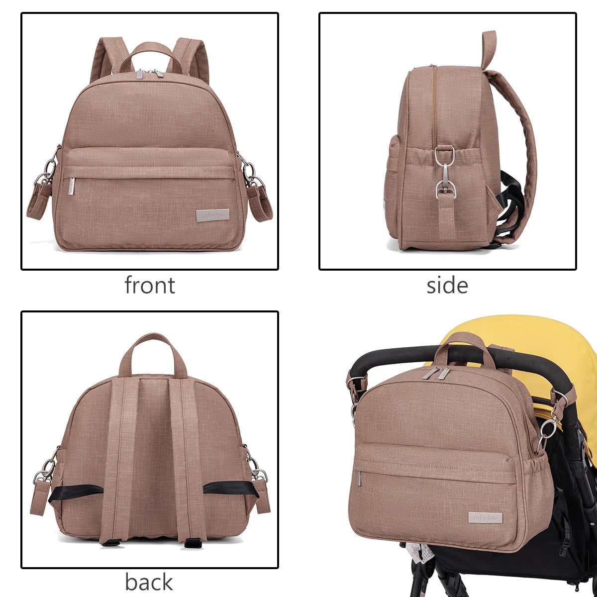 Stylish waterproof large capacity Diaper Backpack -Multi-functional Bag