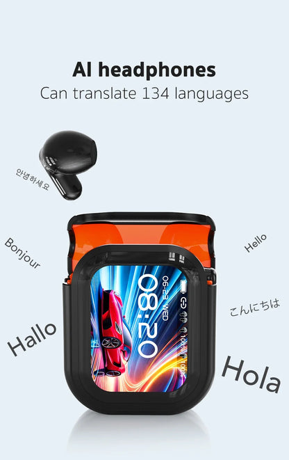 2026 New Bluetooth 6.0 Wireless Headset Translation Headset Waterproof