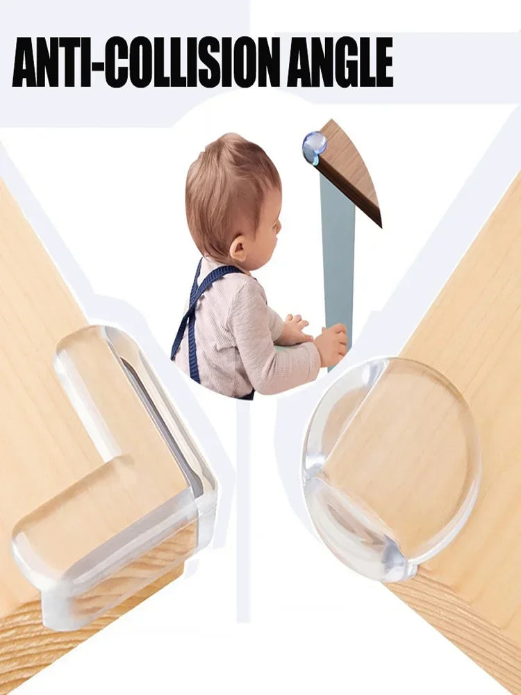 10PCS Children's clear Soft Anti-collision Furniture Corner Protectors
